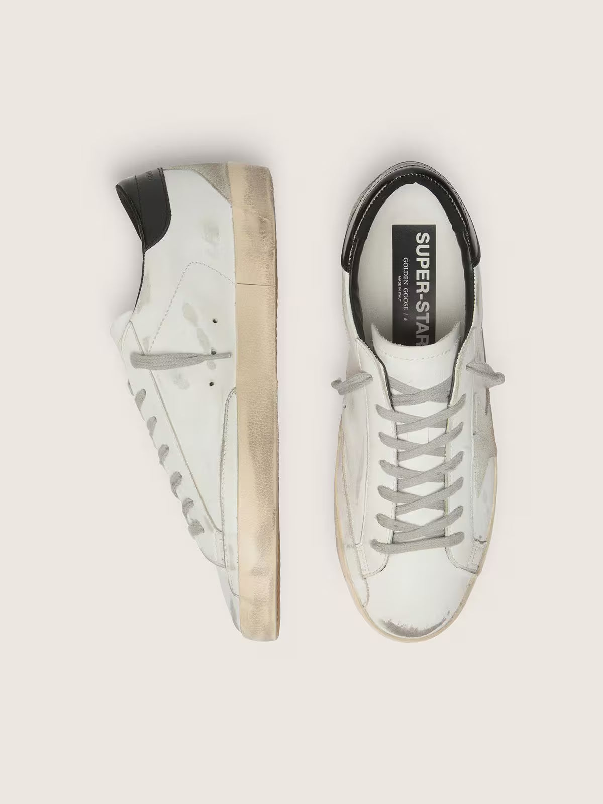 Golden sneaker